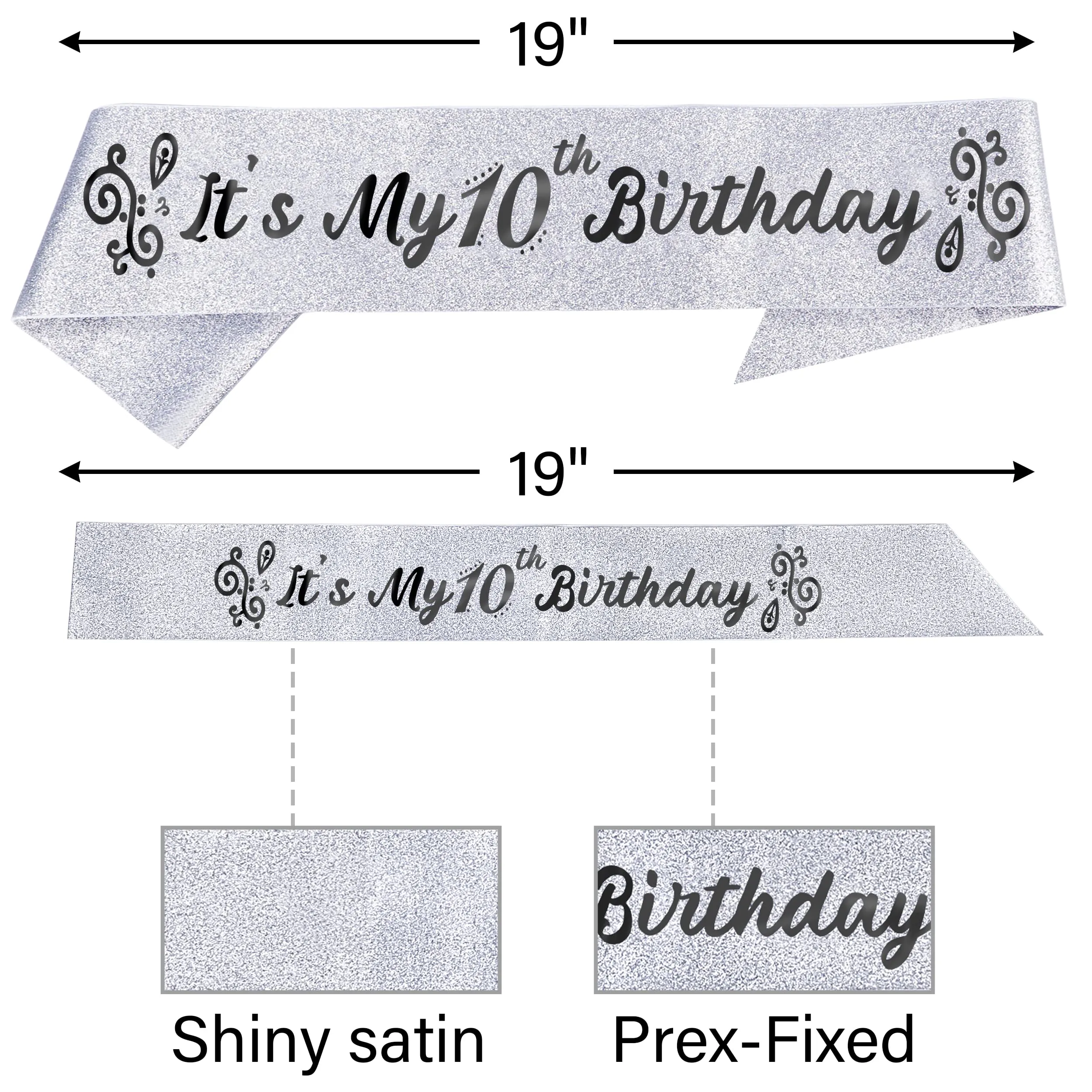 10th Birthday, 10th Birthday Decorations for Girls, 10th Birthday Gifts for Girl, 10th