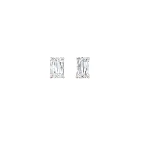 Ashoka Diamond Stud Earrings - Platinum