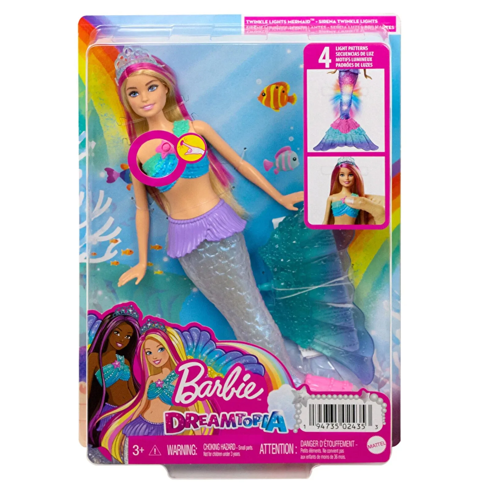 Barbie Dreamtopia Twinkle Light Up Mermaid