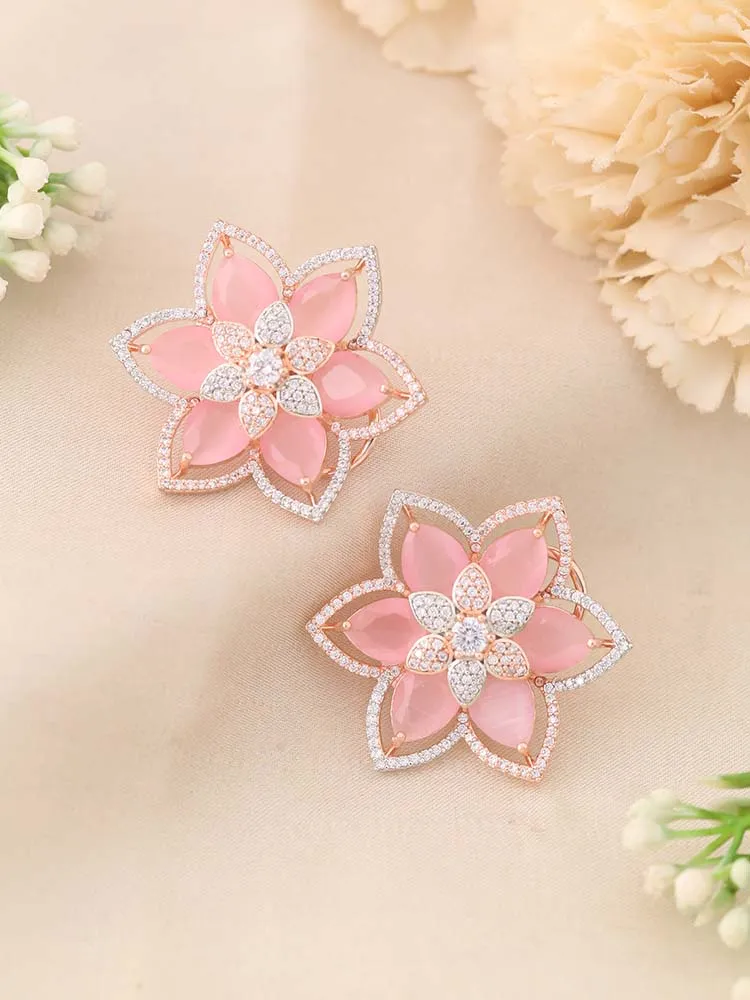 Blush Robyn Zirconia Studs