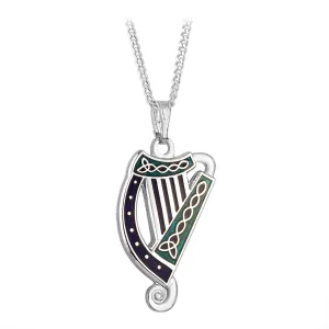 Book of Kells Harp Pendant