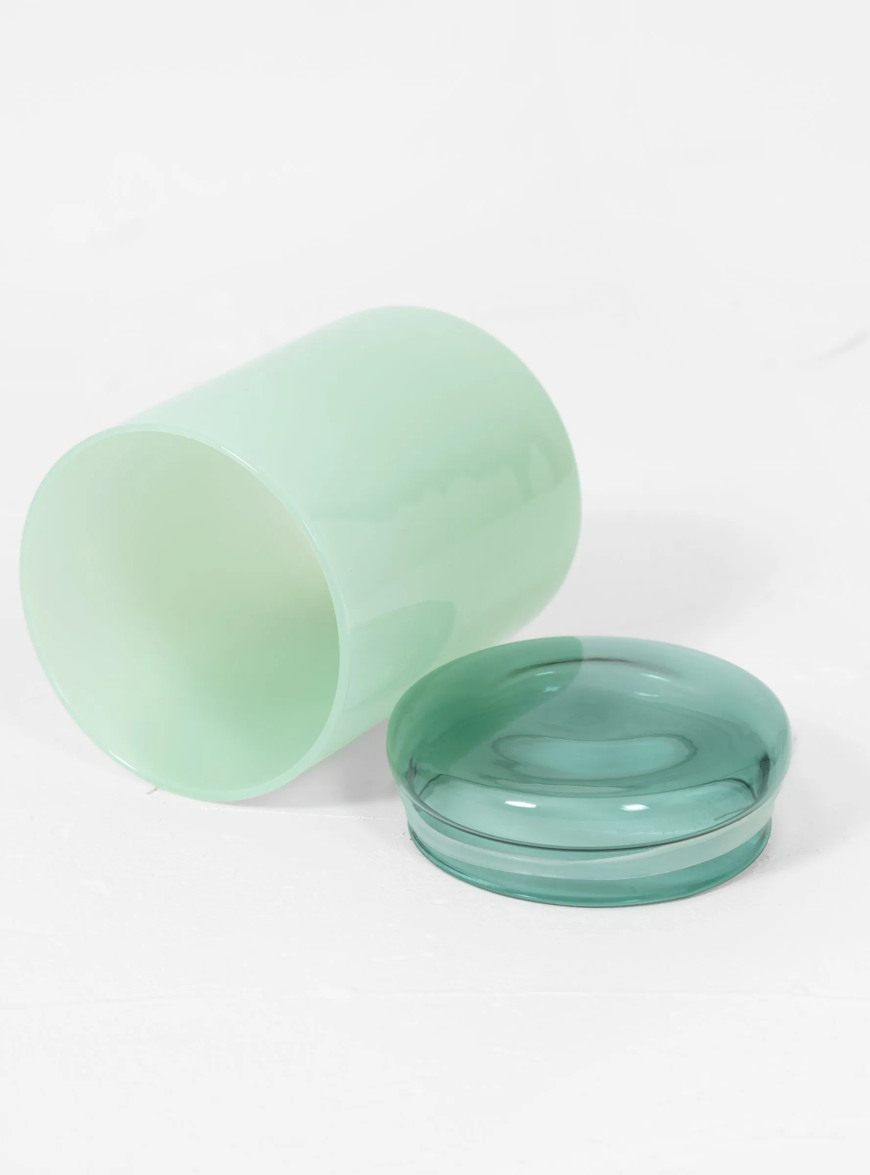 Borosilicate Jar Small Green