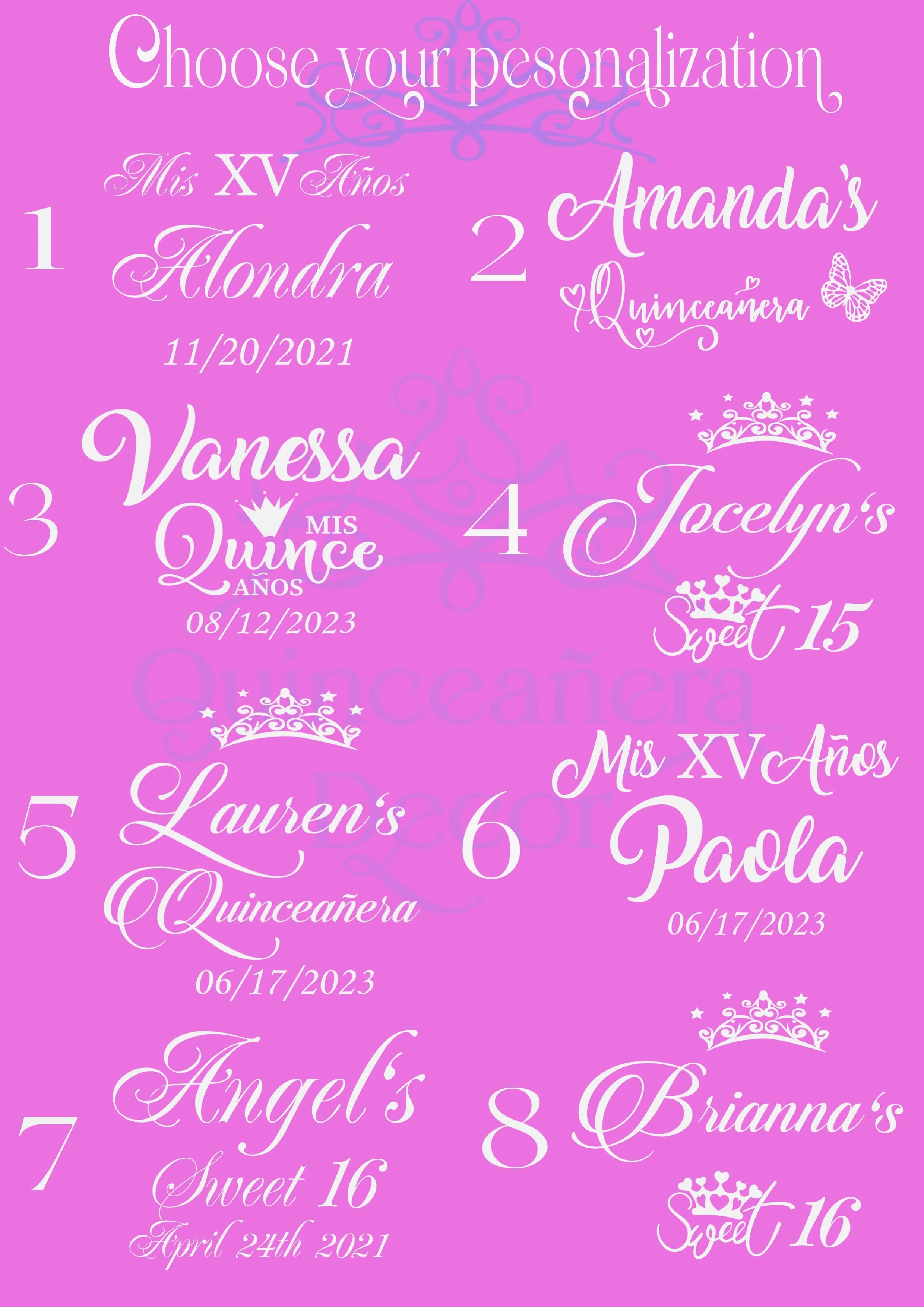 Burgundy  full quinceanera package