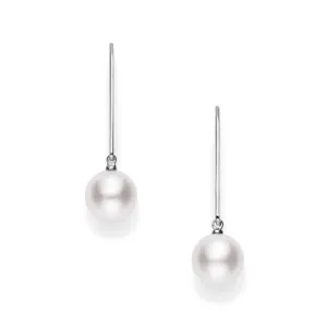 Classic Akoya Pearl Drop Earrings