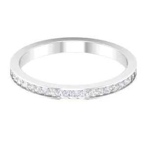 Diamond Stackable Half Eternity Ring