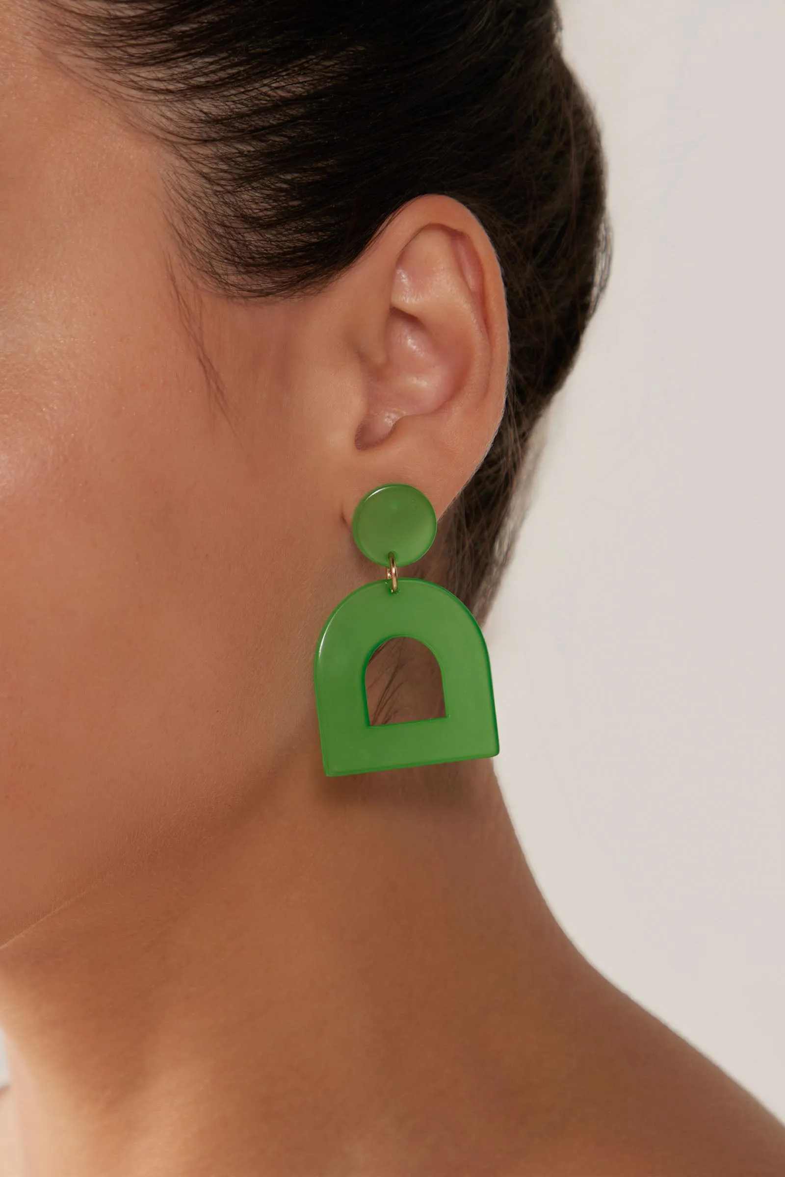 Elysian Earring - Emerald