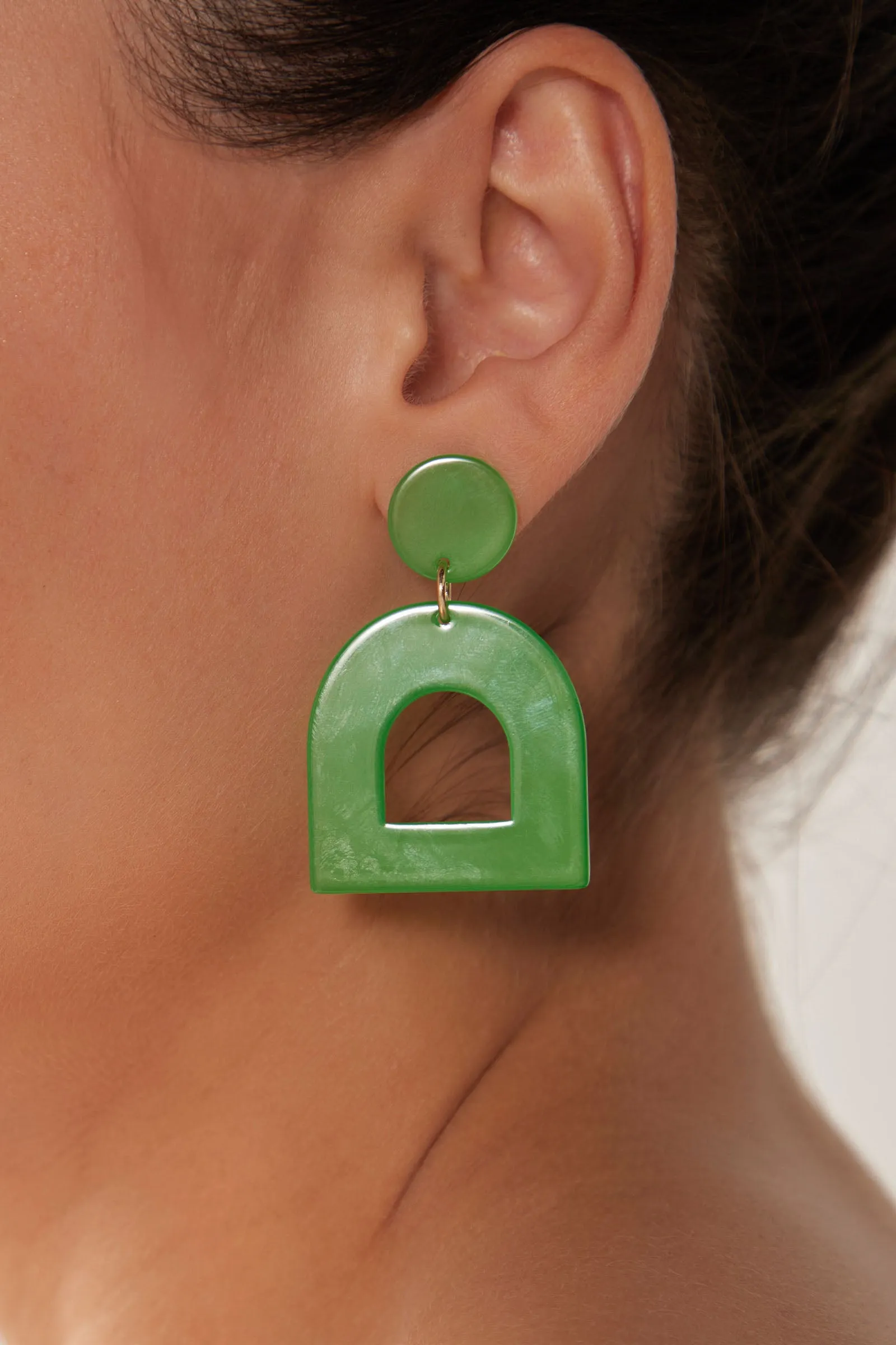 Elysian Earring - Emerald