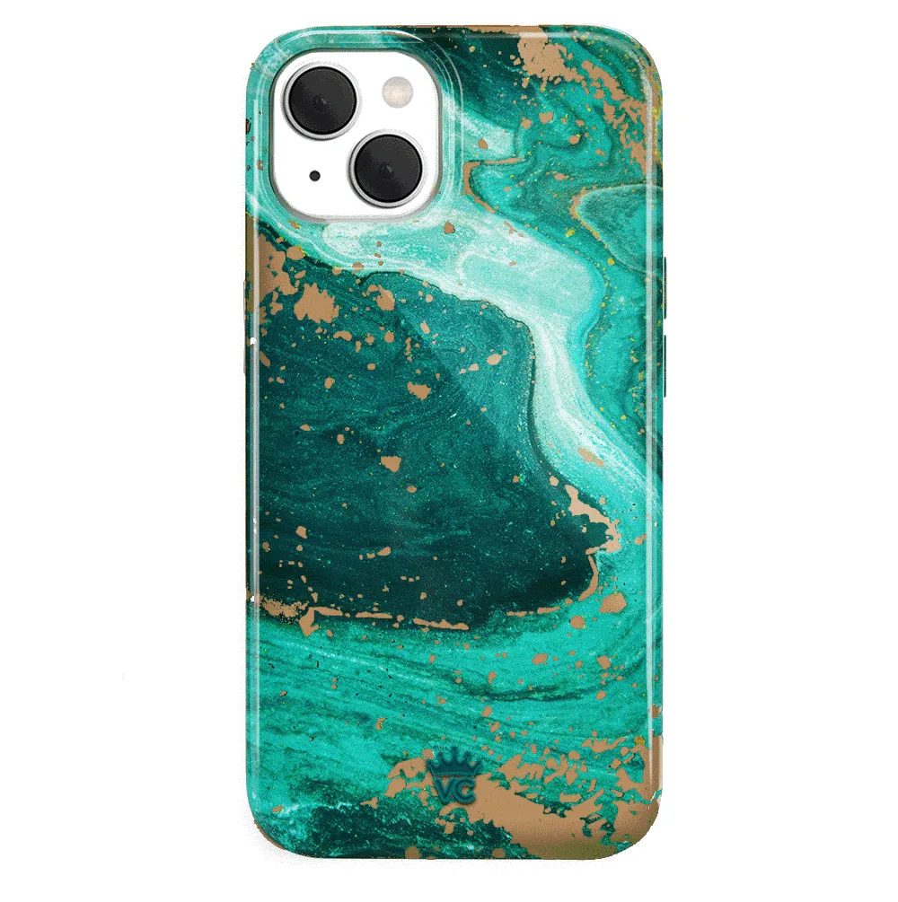 Emerald Marble iPhone Case