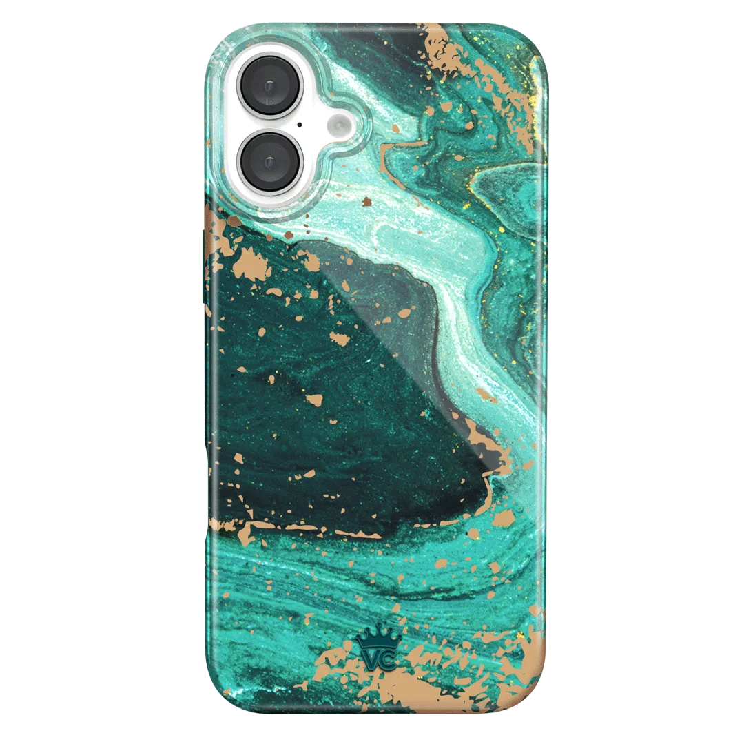 Emerald Marble iPhone Case