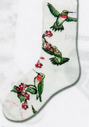 FBF Ruby Hummingbird Sock