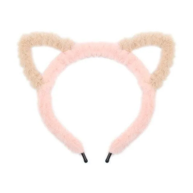 Fuzzy Ear Headbands