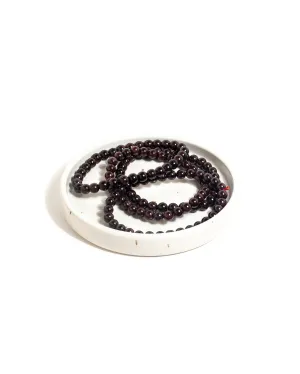 Garnet Crystal Healing Bracelet – Round