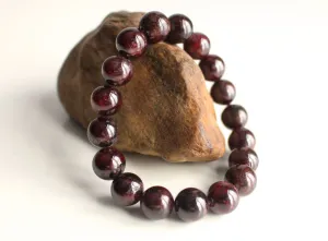 Garnet Root Chakra Gemstone Bracelet