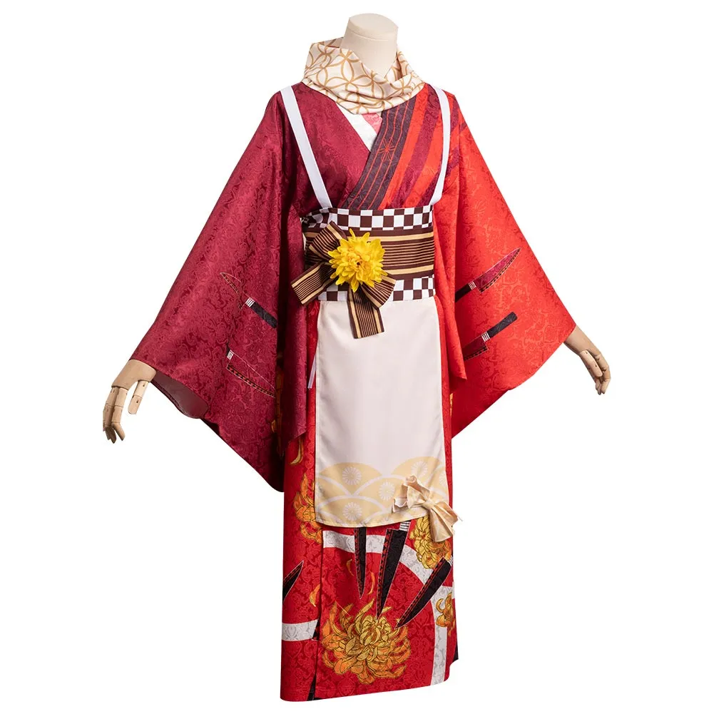 Hyakkiyakou Higashiyama Koben Kimono Cosplay Costume Outfits Halloween Carnival Party Disguise Suit