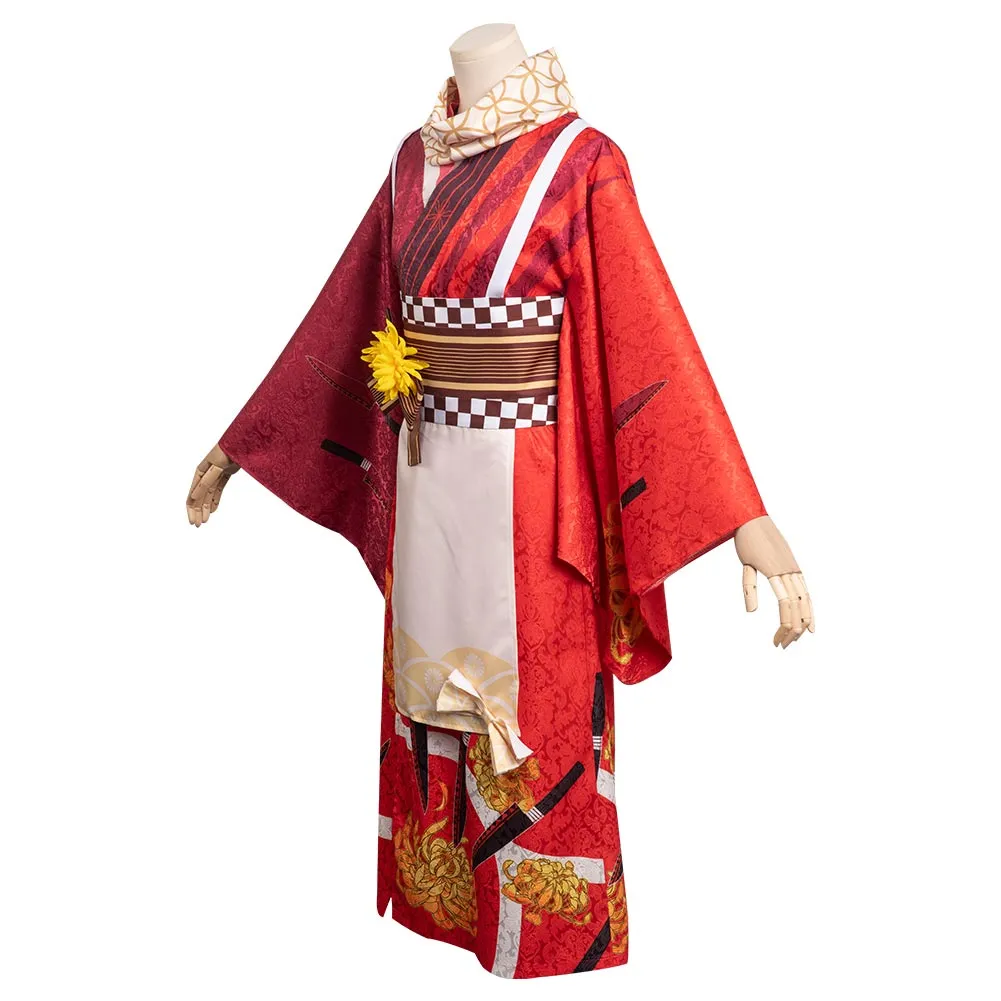 Hyakkiyakou Higashiyama Koben Kimono Cosplay Costume Outfits Halloween Carnival Party Disguise Suit