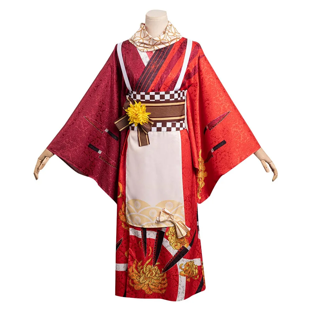 Hyakkiyakou Higashiyama Koben Kimono Cosplay Costume Outfits Halloween Carnival Party Disguise Suit