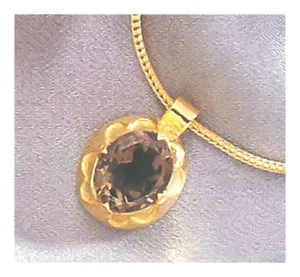 Lady Jane Smoky Topaz Necklace