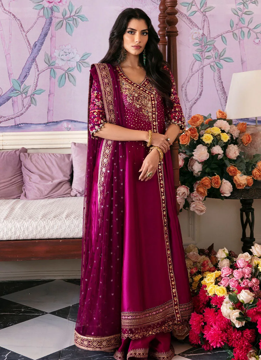 Narina Magenta Kalidaar And Dupatta