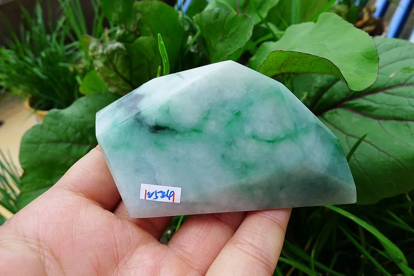 Natural Jade Rough Jadeite Raw (122g,8.6X4.6X1.6cm)