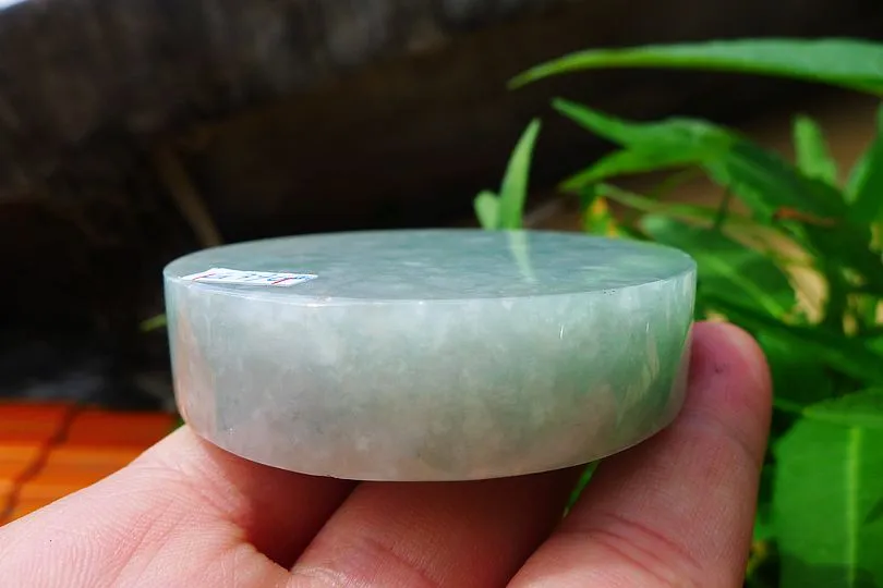 Natural Jade Rough Jadeite Raw (144g,6X6X1.5cm)