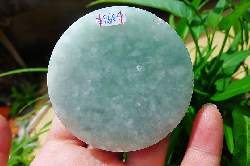 Natural Jade Rough Jadeite Raw (144g,6X6X1.5cm)