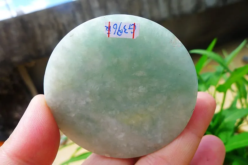 Natural Jade Rough Jadeite Raw (144g,6X6X1.5cm)