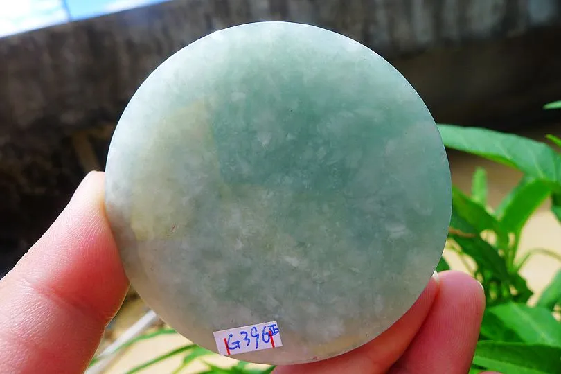 Natural Jade Rough Jadeite Raw (144g,6X6X1.5cm)