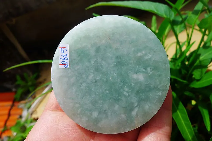 Natural Jade Rough Jadeite Raw (144g,6X6X1.5cm)