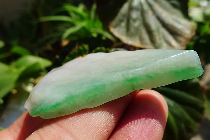 Natural Jade Rough Jadeite Raw (15g,5.5X2.6X0.6cm)