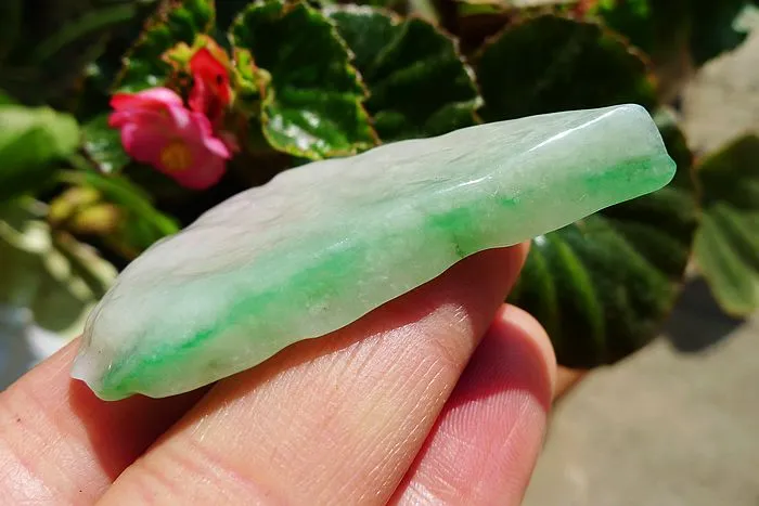 Natural Jade Rough Jadeite Raw (15g,5.5X2.6X0.6cm)