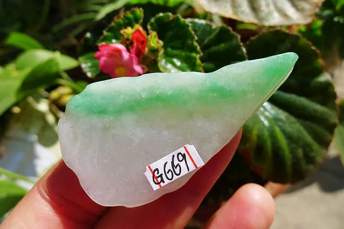 Natural Jade Rough Jadeite Raw (15g,5.5X2.6X0.6cm)