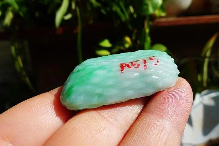 Natural Jade Rough Jadeite Raw (26g,4.7X2.3X1.1cm)