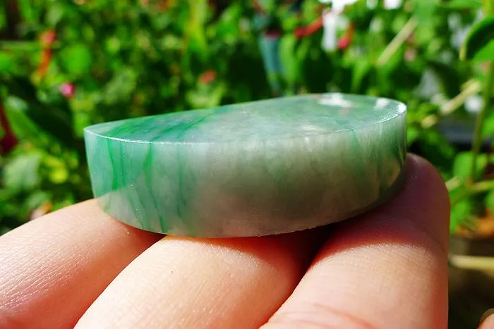 Natural Jade Rough Jadeite Raw (36g,4.4X2.9X1.1cm)