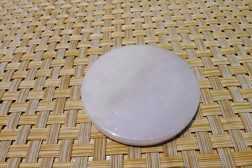 Natural Jade Rough Jadeite Raw (39g,5.3X5.3X0.5cm)