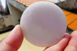 Natural Jade Rough Jadeite Raw (39g,5.3X5.3X0.5cm)