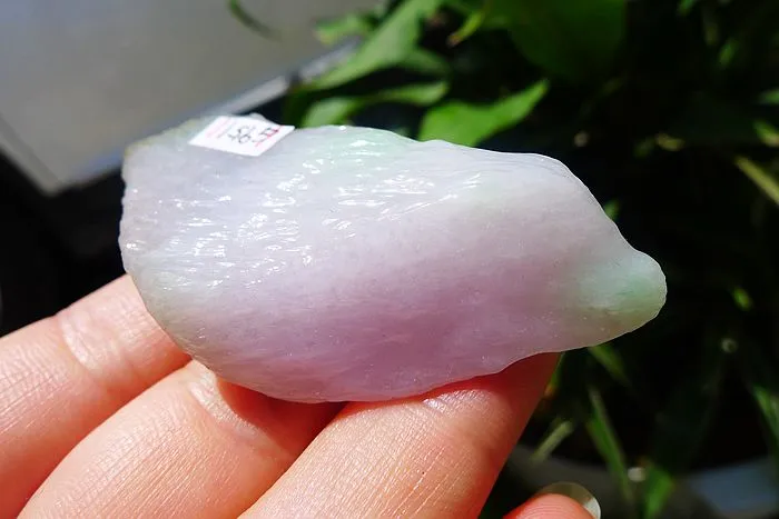 Natural Jade Rough Jadeite Raw (42g,6.1X2.8X1.45cm)