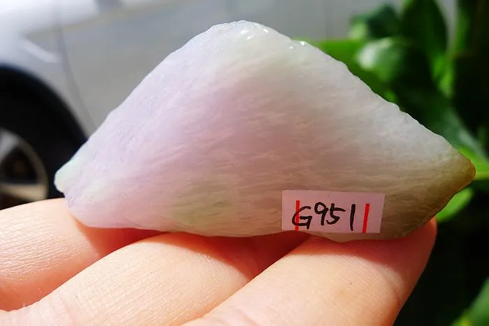 Natural Jade Rough Jadeite Raw (42g,6.1X2.8X1.45cm)