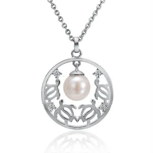 Pearl Honu Turtle Infinity Pendant by Alamea