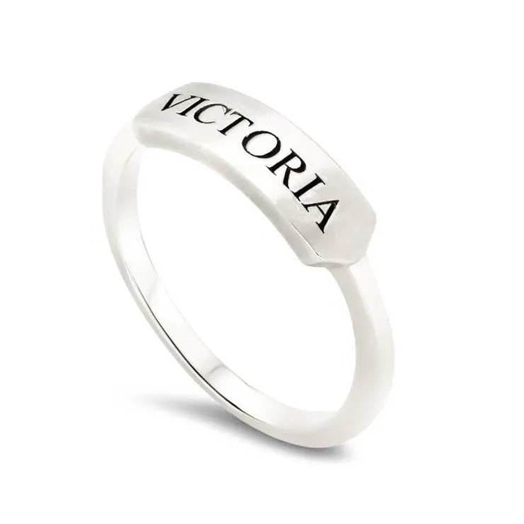 Personalized Name Ring