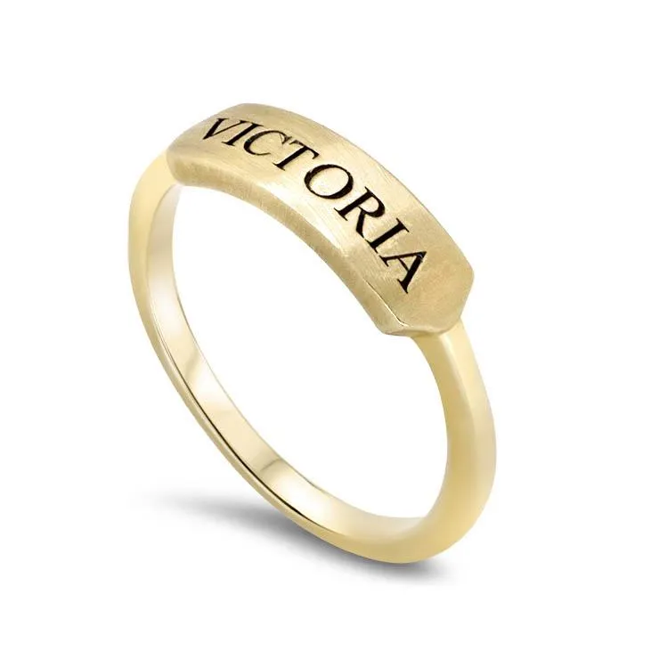 Personalized Name Ring