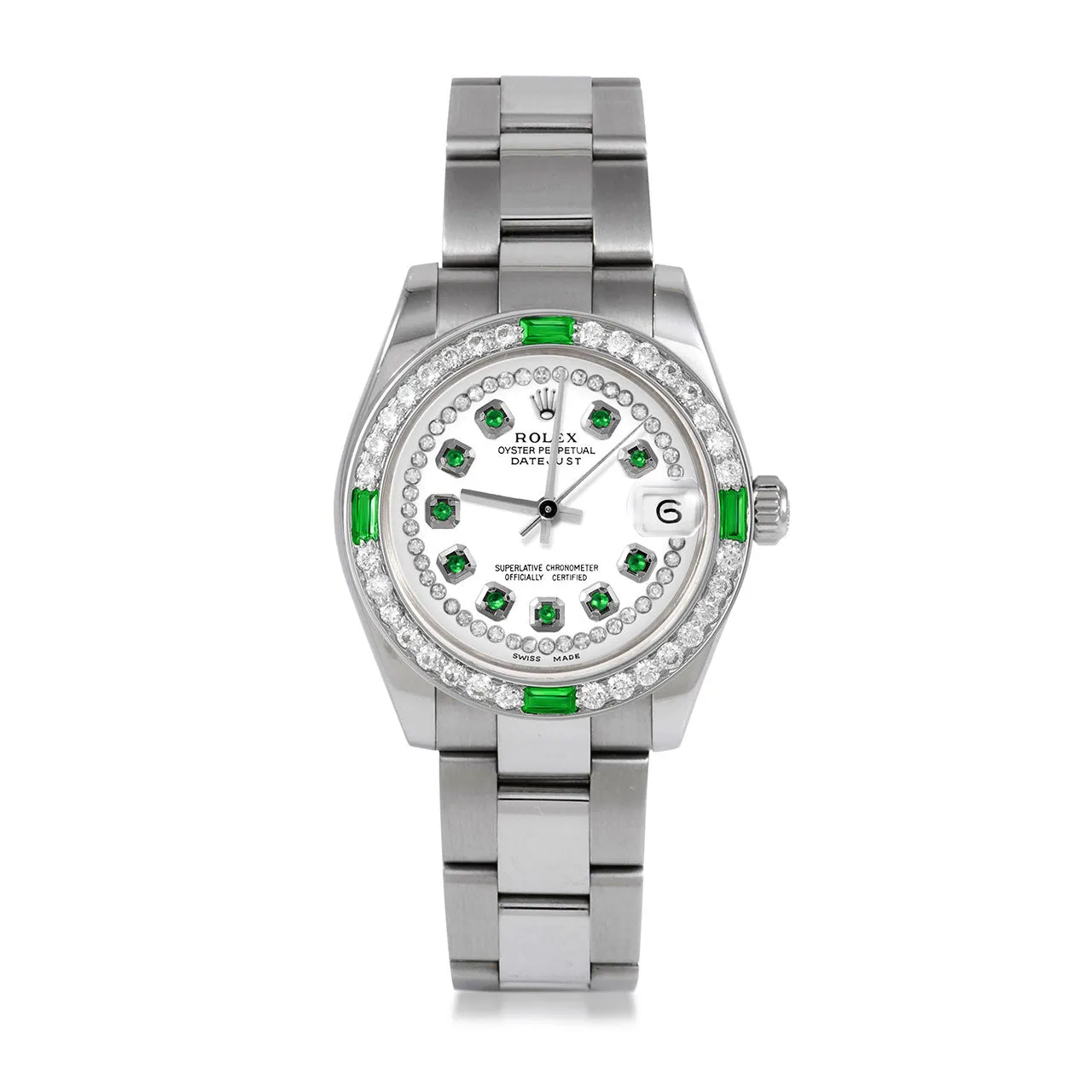 Rolex Datejust 31mm | 178274-WHT-STRE-4EMD-OYS