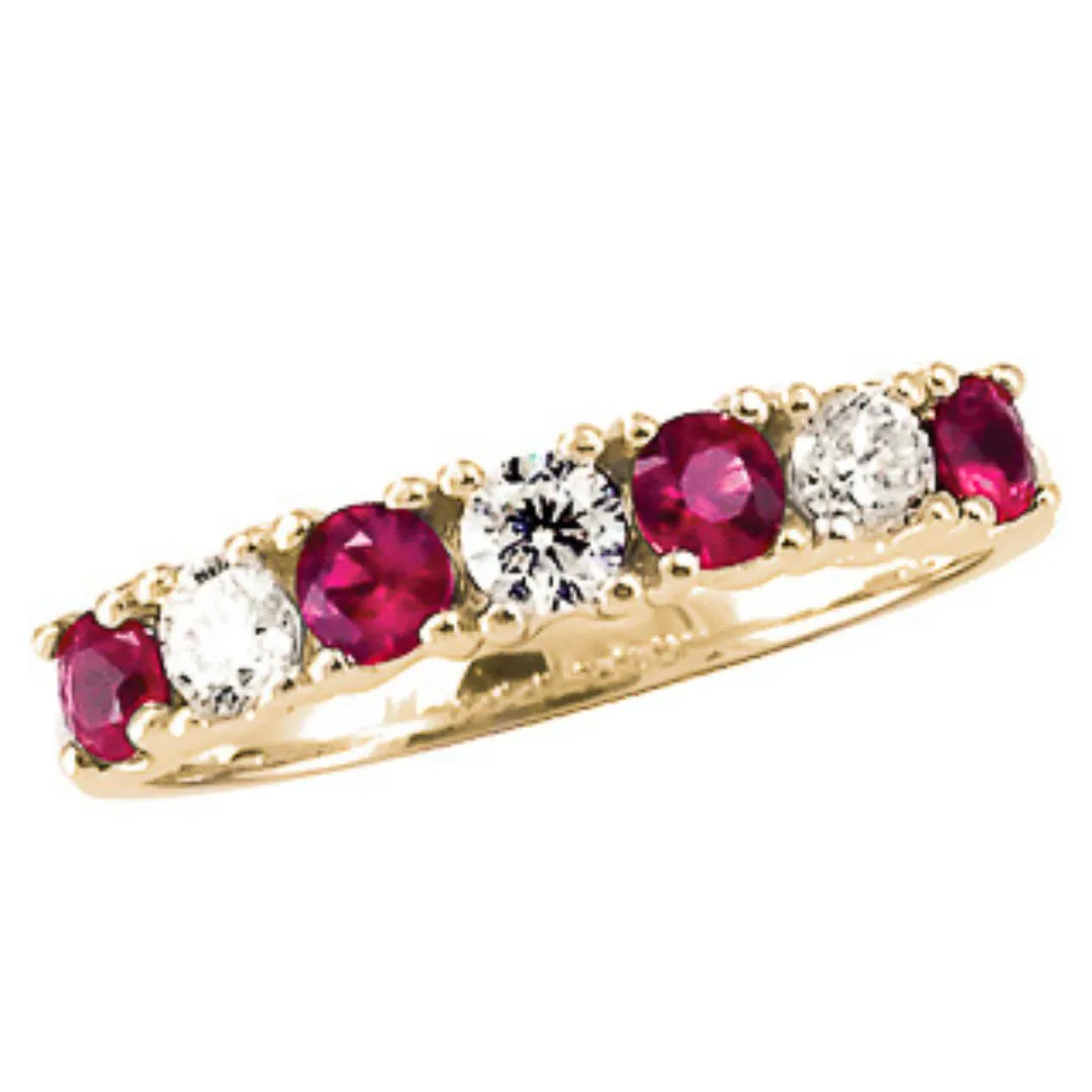 Ruby and Diamond Ring