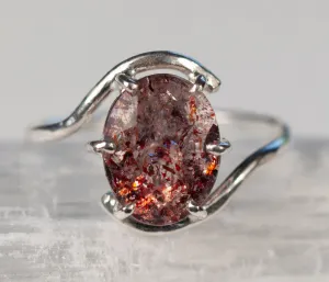 Strawberry Quartz Adria Ring